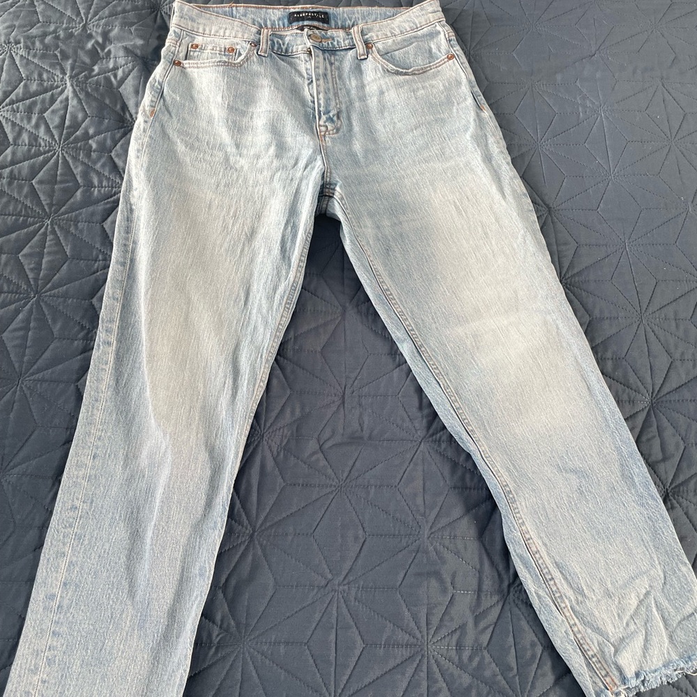 Aeropostal hi-rise mom jean